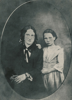 Martha Lower and grandaughter 'Bella c.1854